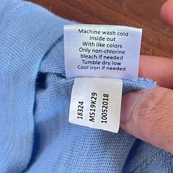 Peter Millar Men's Pullover 1/4 zip Long Sleeve XL Blue Crown Comfort Interlock - Picture 4 of 10